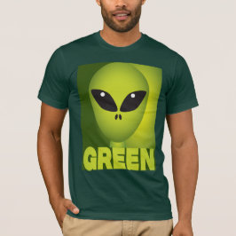 Camiseta Alienígena Verde