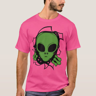 Camiseta Alienígena Verde