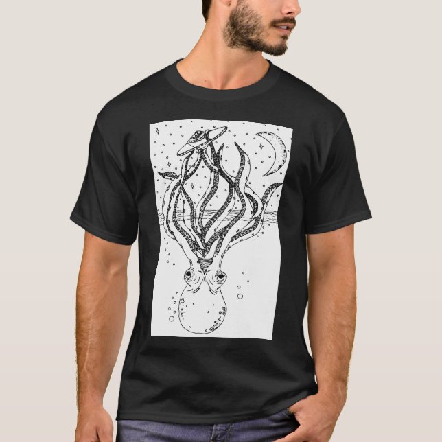 Camiseta Alienígena Vs. Polvo (Frente)