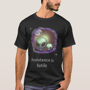 Camiseta Alienígenas cinzentos