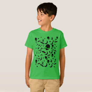 Camiseta Alienígenas e Discos Voadores