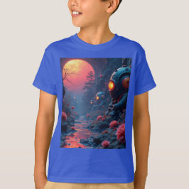 Camiseta Alienígenas no jardim