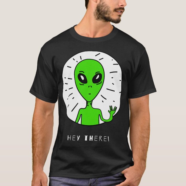 Camiseta Alienígenas- Olá (Frente)