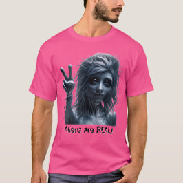 Camiseta Alienígenas são REAIS!
