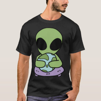 Camiseta Aliens Adoram Planeta Terra