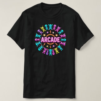 CAMISETA ALIENS DE ARCADE