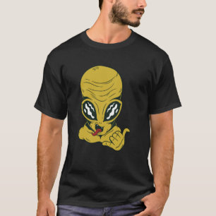 Camiseta aliens de espaço alienígena ufo