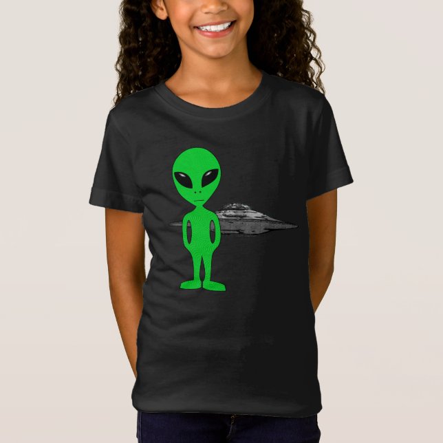 Camiseta Aliens e OVNIs (Frente)