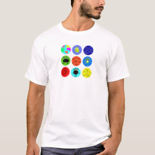 Camiseta Aliens e planetas