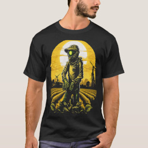 Camiseta Aliens Farmante OVNI Agricultura Extraterrestre 2