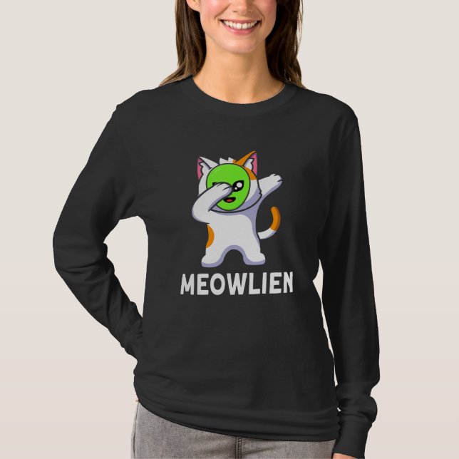 Camiseta Aliens Meowlien (Frente)