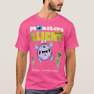 Camiseta Aliens monstros V2