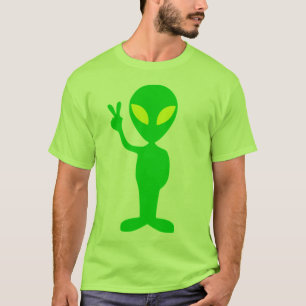 Camiseta Aliens pela Paz