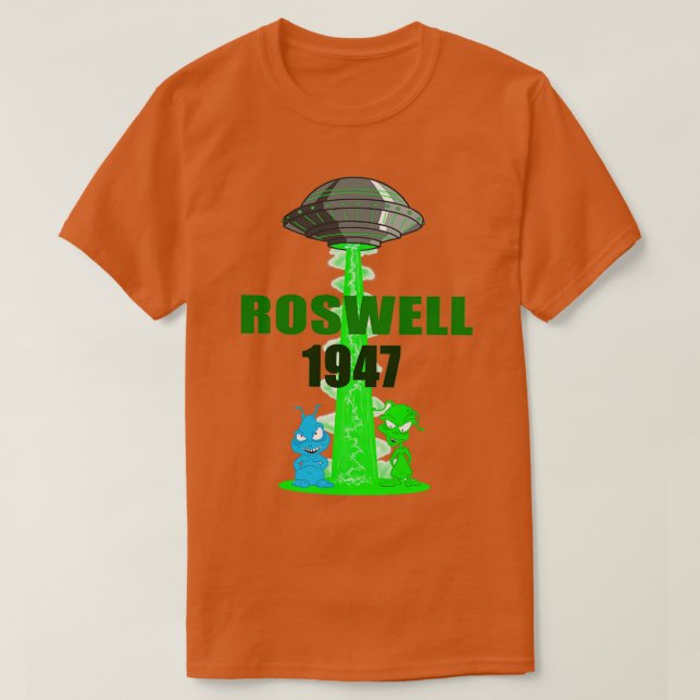 Camiseta Aliens Roswell (Frente do Design)