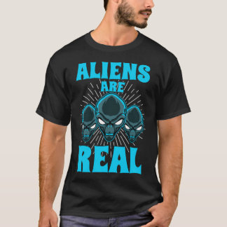 Camiseta Aliens são conspiração de Governo real