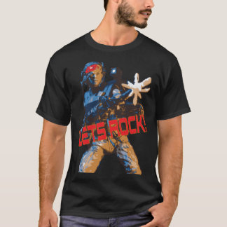 Camiseta Aliens Vasquez DEIXA ROCK! T-Shirt essencial