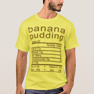 Camiseta alimentação das bananas