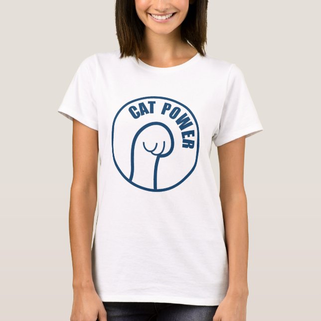 Camiseta Alimentação de Cat (Frente)