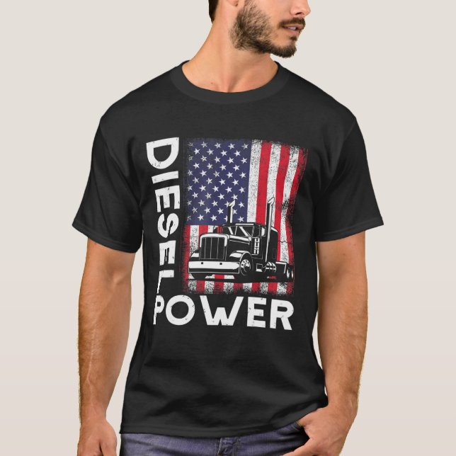Camiseta Alimentação diesel (Frente)