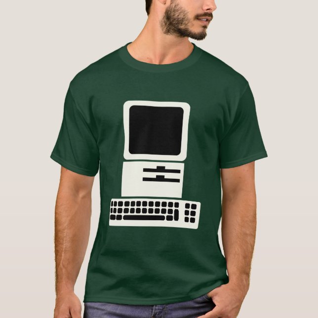 Camiseta Alimentação do computador (Frente)