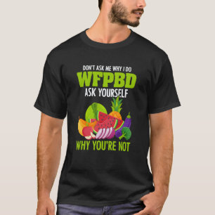 Camiseta Alimentação Integral à Base de Plantas Vegana Vege