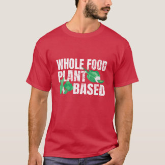 Camiseta Alimentação Integral à Base de Plantas WFPB Vegan 