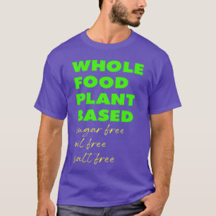 Camiseta Alimentação Integral Vegetal Sem Açúcar Sem Óleo S
