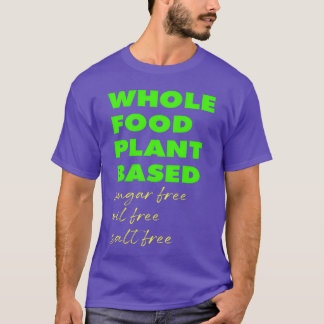 Camiseta Alimentação Integral Vegetal Sem Açúcar Sem Óleo S