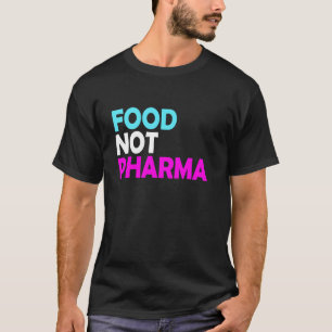 Camiseta Alimentação Não Farmacêutica Nutrição Orgânica Nat