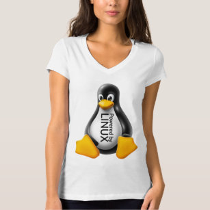 Camiseta Alimentado pelo Linux