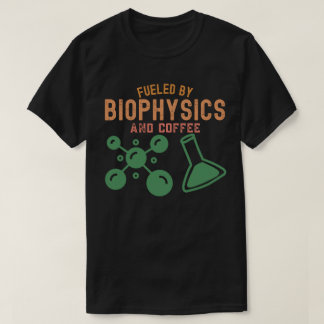 Camiseta Alimentado Por Biofísica E Café