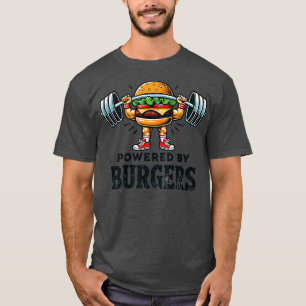 Camiseta Alimentado Por Burgers