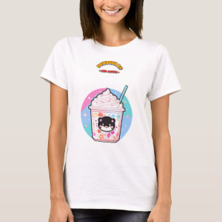 Camiseta Alimentado Por Café Gelado E Presente Divertido Ca