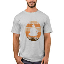 Alimentado por Café – Motivação Matinal Desig