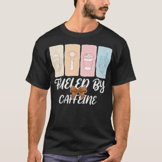Camiseta Alimentado Por Cafeína Espresso