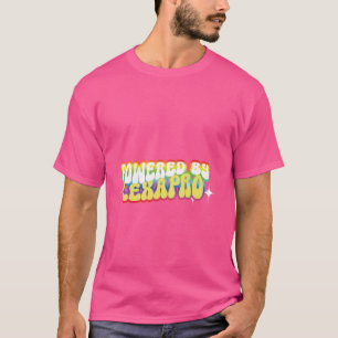 Camiseta alimentado por lexapro vintage Saúde Mental Tome S