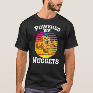 Camiseta Alimentado Por Nuggets - Frango Nuggets Fritas Nug