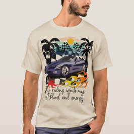 Camiseta Alimentado por Paixão, Presente de Aniversário Per