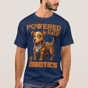 Camiseta alimentado por pixels impulsionado por robótica