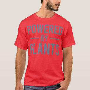 Camiseta Alimentado Por Plantas Vegetais Vegetais Vegan Wor