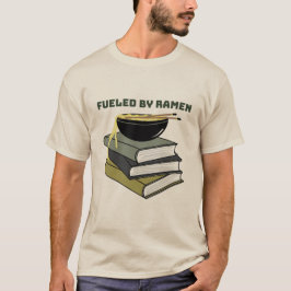 Camiseta Alimentado por Ramen