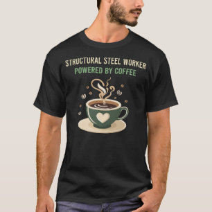 Camiseta Alimentado Por Trabalhador De Aço Estrutural Com C