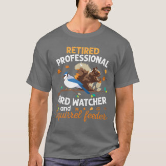 Camiseta Alimentador de Esquilo de Observador Profissional 