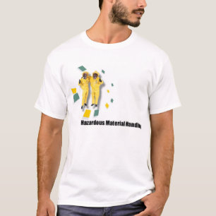 Camiseta Alimentadores do material perigoso