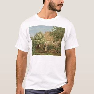 Camiseta Alimentando as galinhas