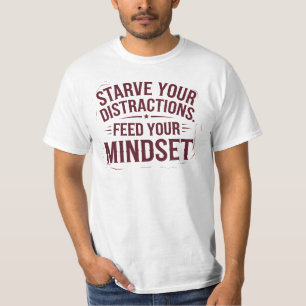 Camiseta Alimente a sua Disciplina Motivacional