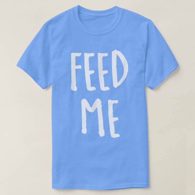 Camiseta Alimente-me (Frente do Design)