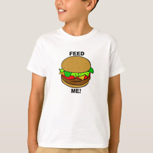 Camiseta Alimente-me!: Hamburguer T