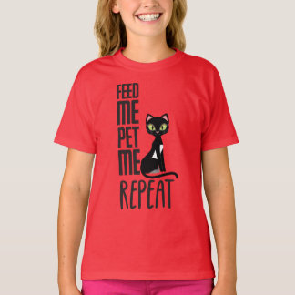 Camiseta Alimente-me, ponha-me