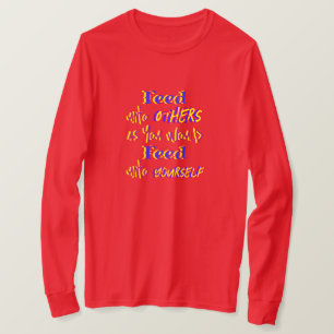 Camiseta Alimente os outros